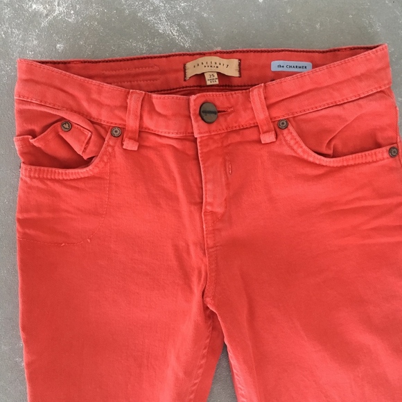 Sanctuary Salmon Pink Skinny Jeans - Picture 3 of 4